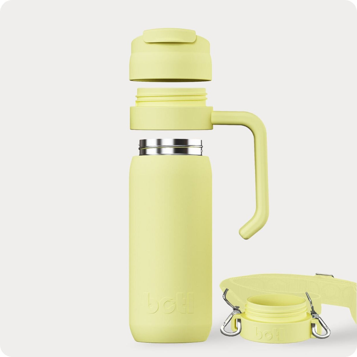 Insulated Travel Mug 600ml Leakproof Coffee Cup Stainless Steel BPA-Free | BOTL