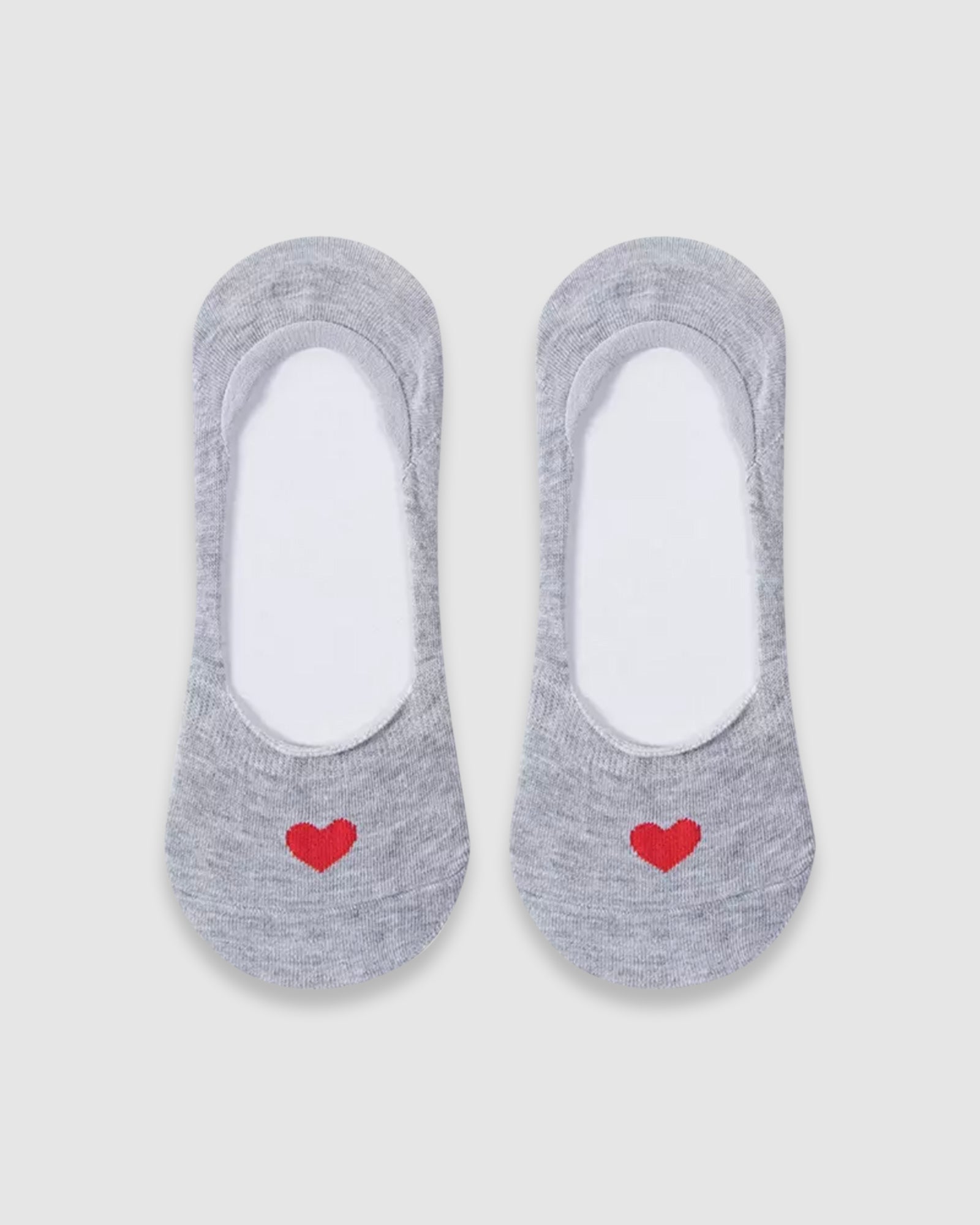 Secret Heart No-Show Sock - 3 Pack