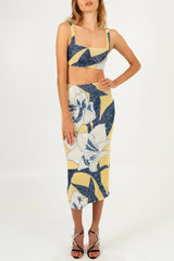 Sunshine Bloom Co-Ord Top Oceanus X by Poppy