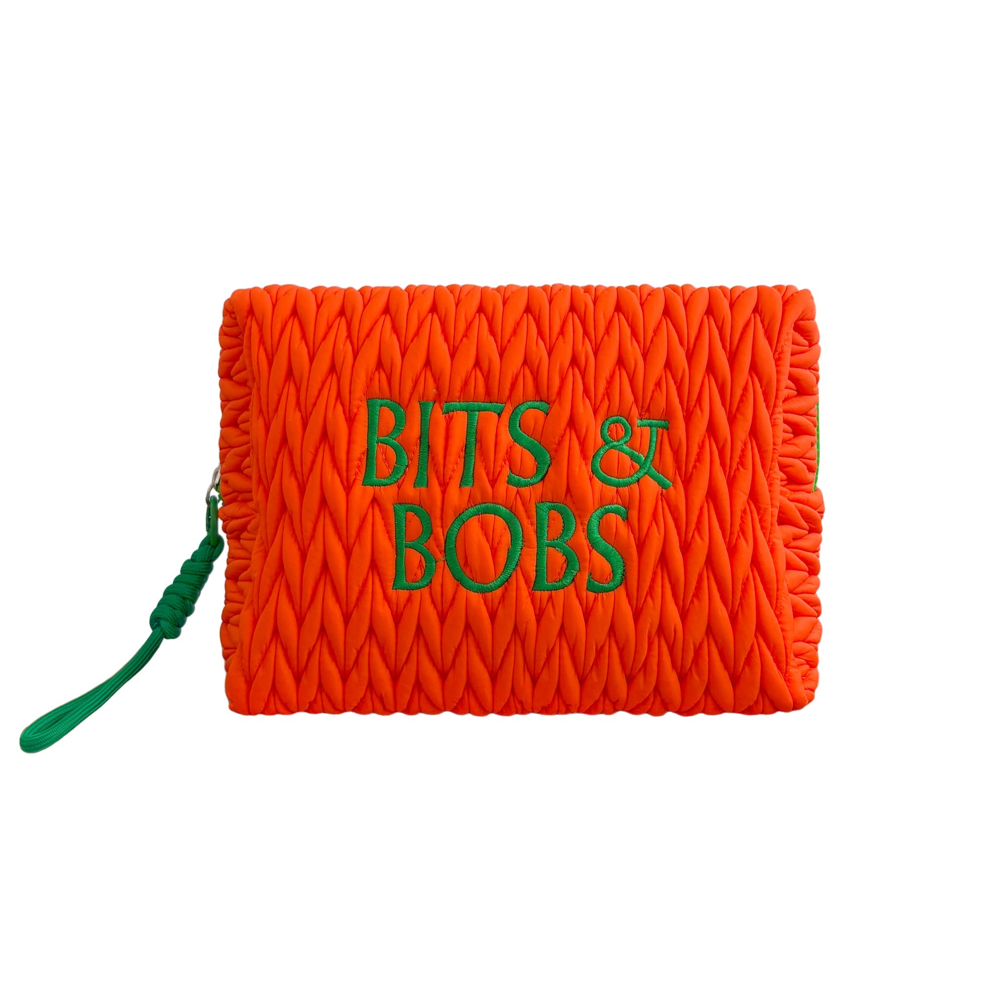 Orange Bits & Bobs Cosmetic Bag