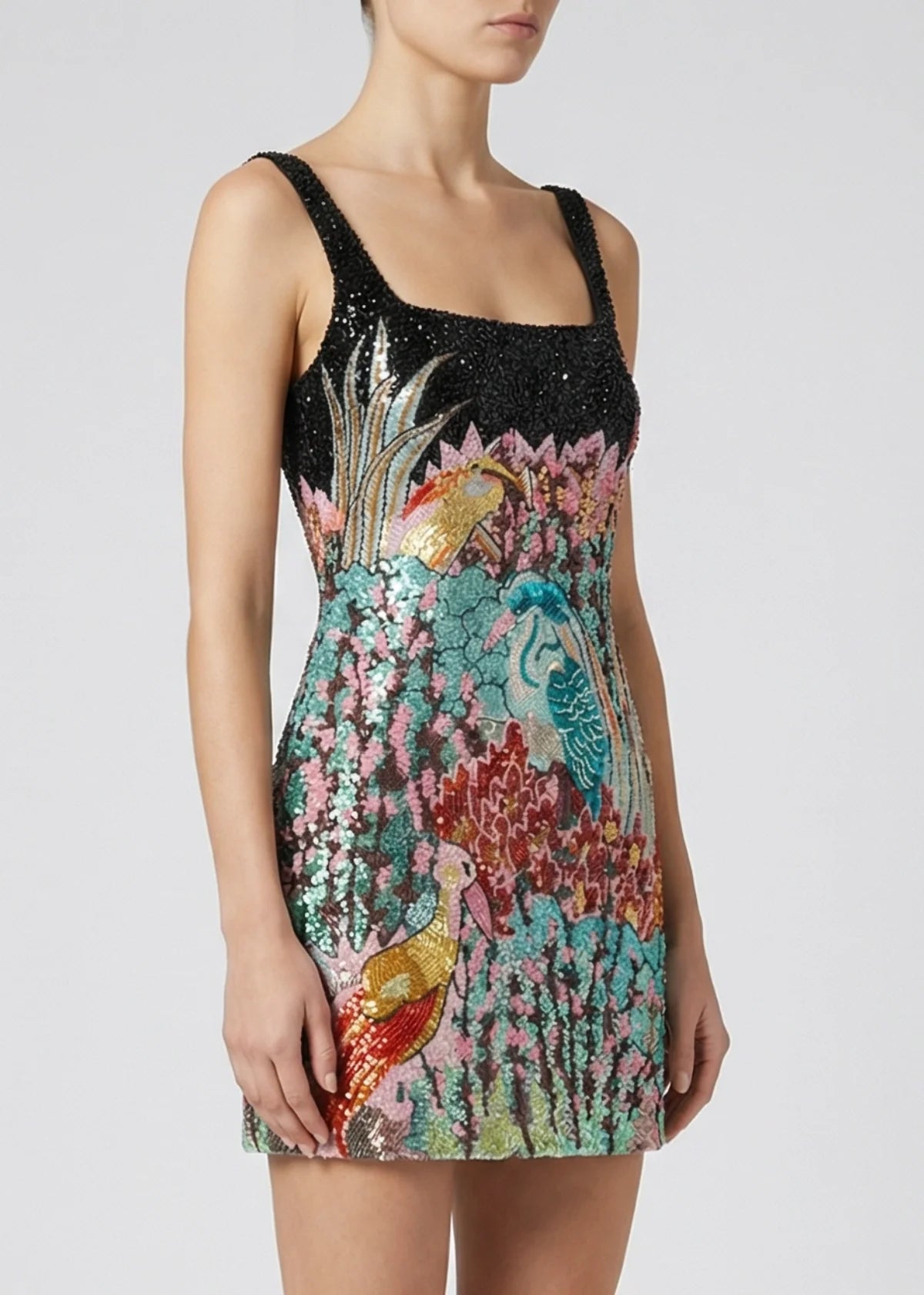 Montrose Black Mini Dress