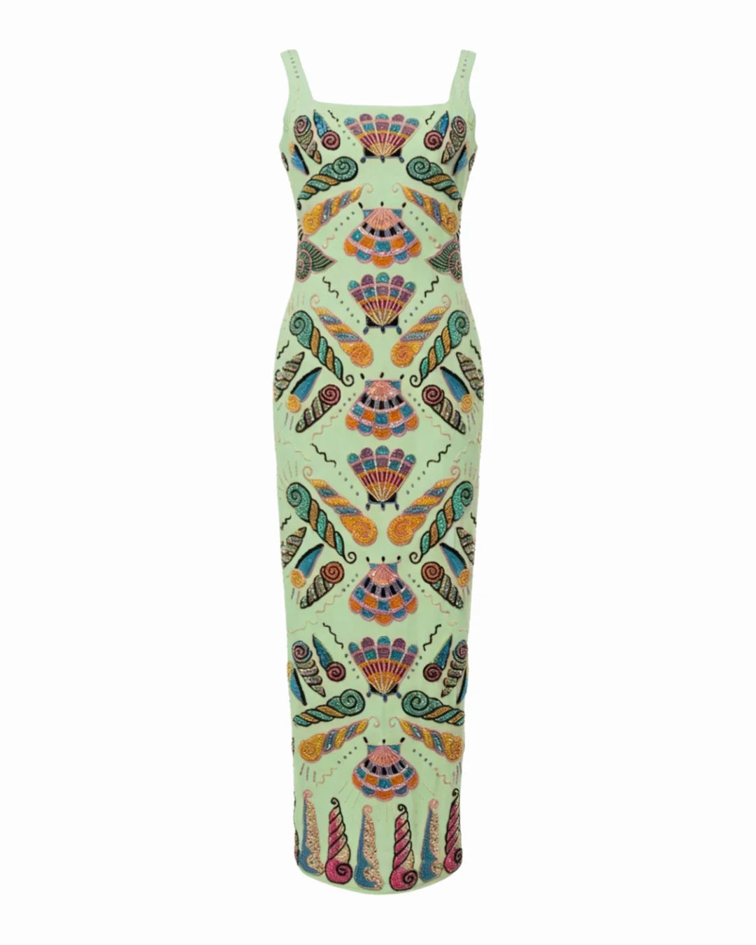 Dreamshell Maxi Dress - Green Mint