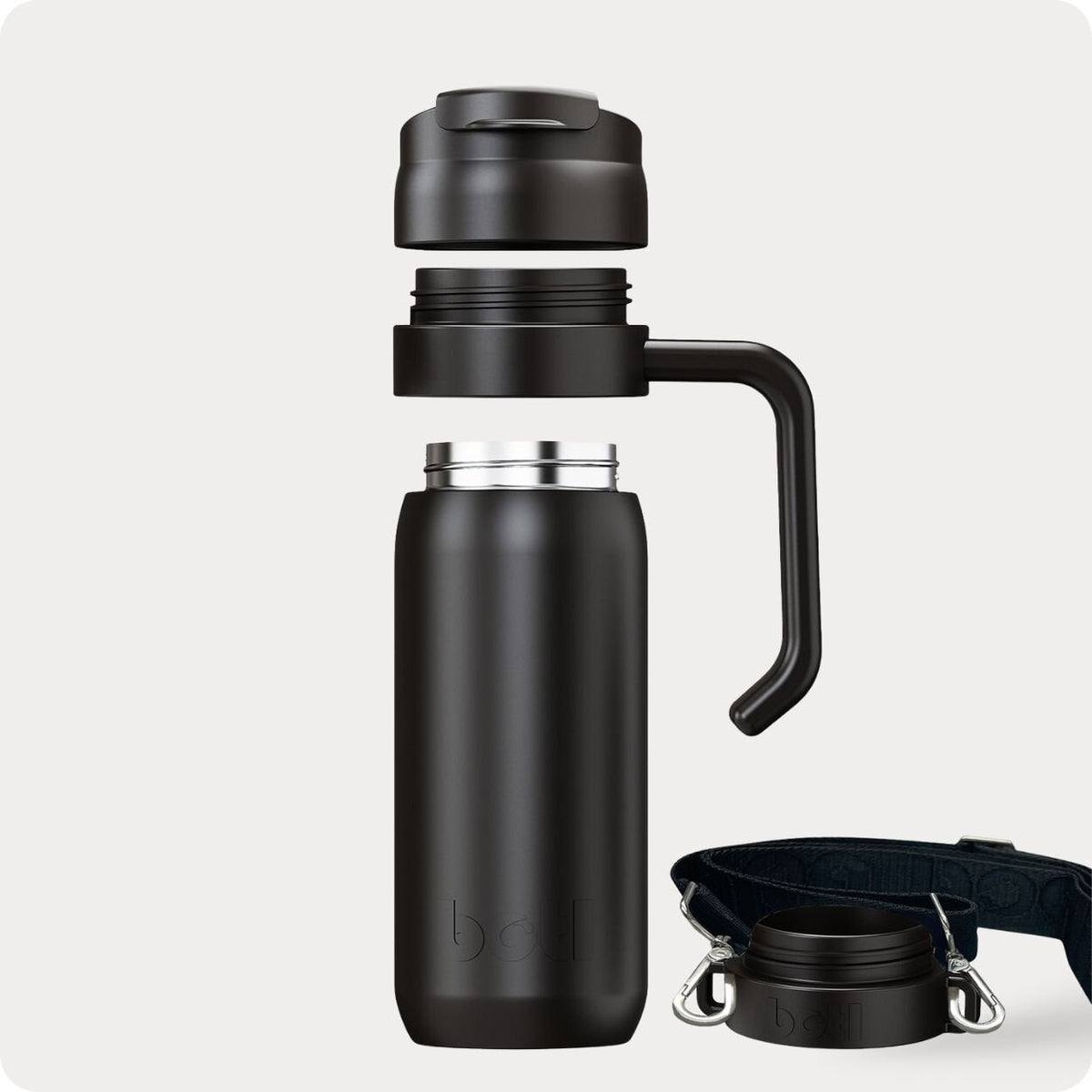 Insulated Travel Mug 600ml Leakproof Coffee Cup Stainless Steel BPA-Free | BOTL