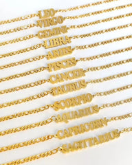 Horoscope Gold Anklet and Sock Set - Scorpio