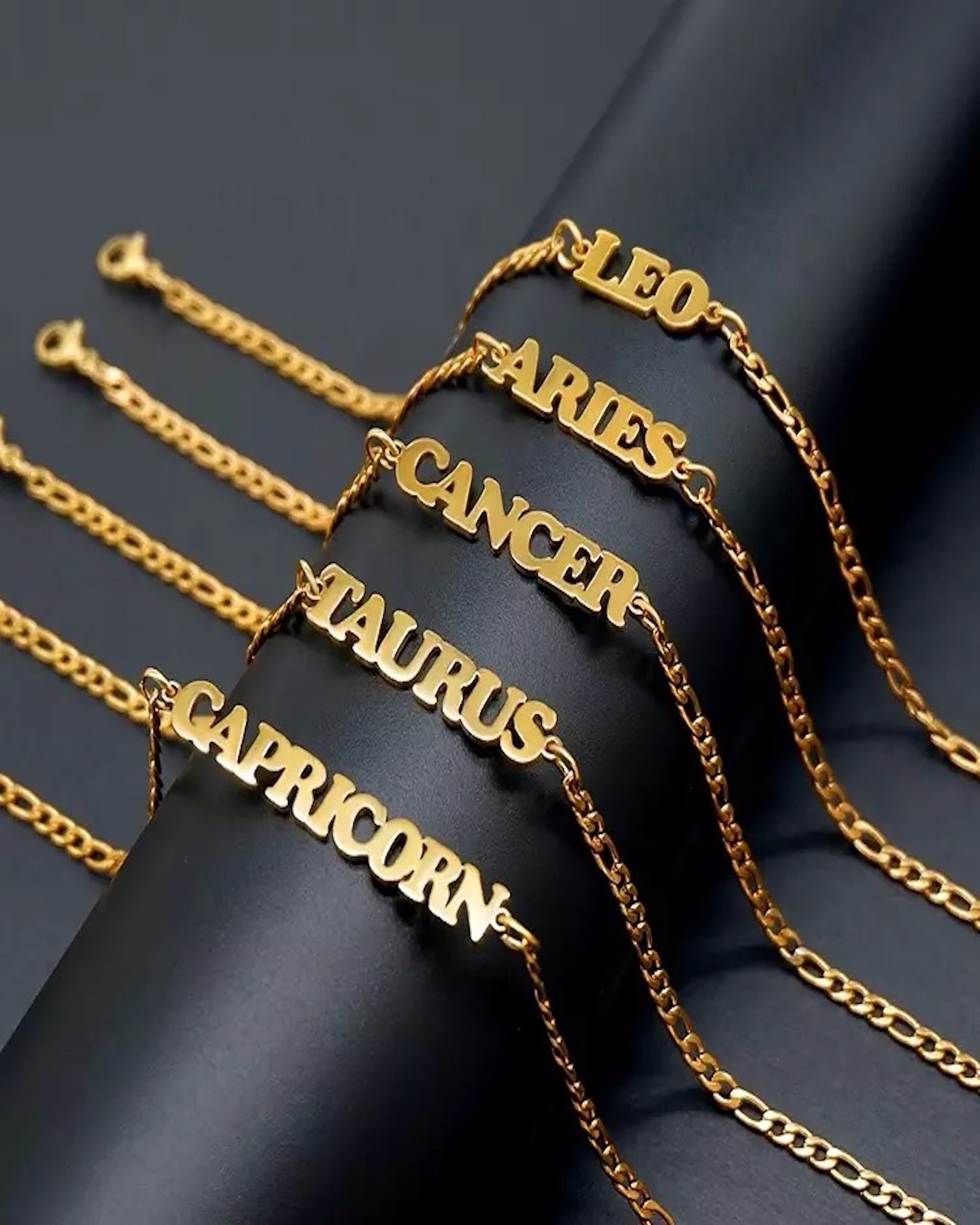 Horoscope Gold Anklet and Sock Set - Leo