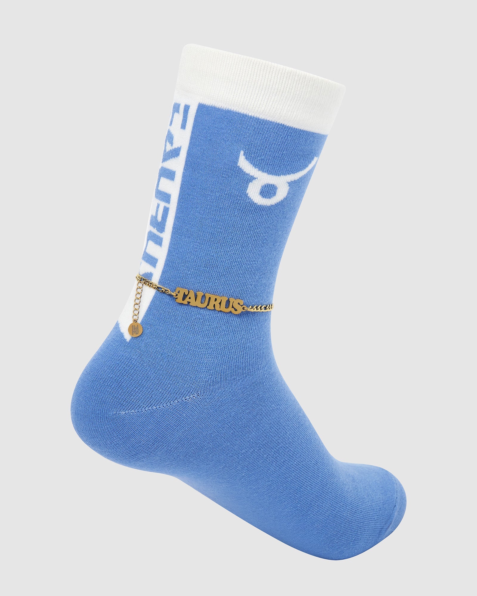 Horoscope Gold Anklet and Sock Set - Taurus