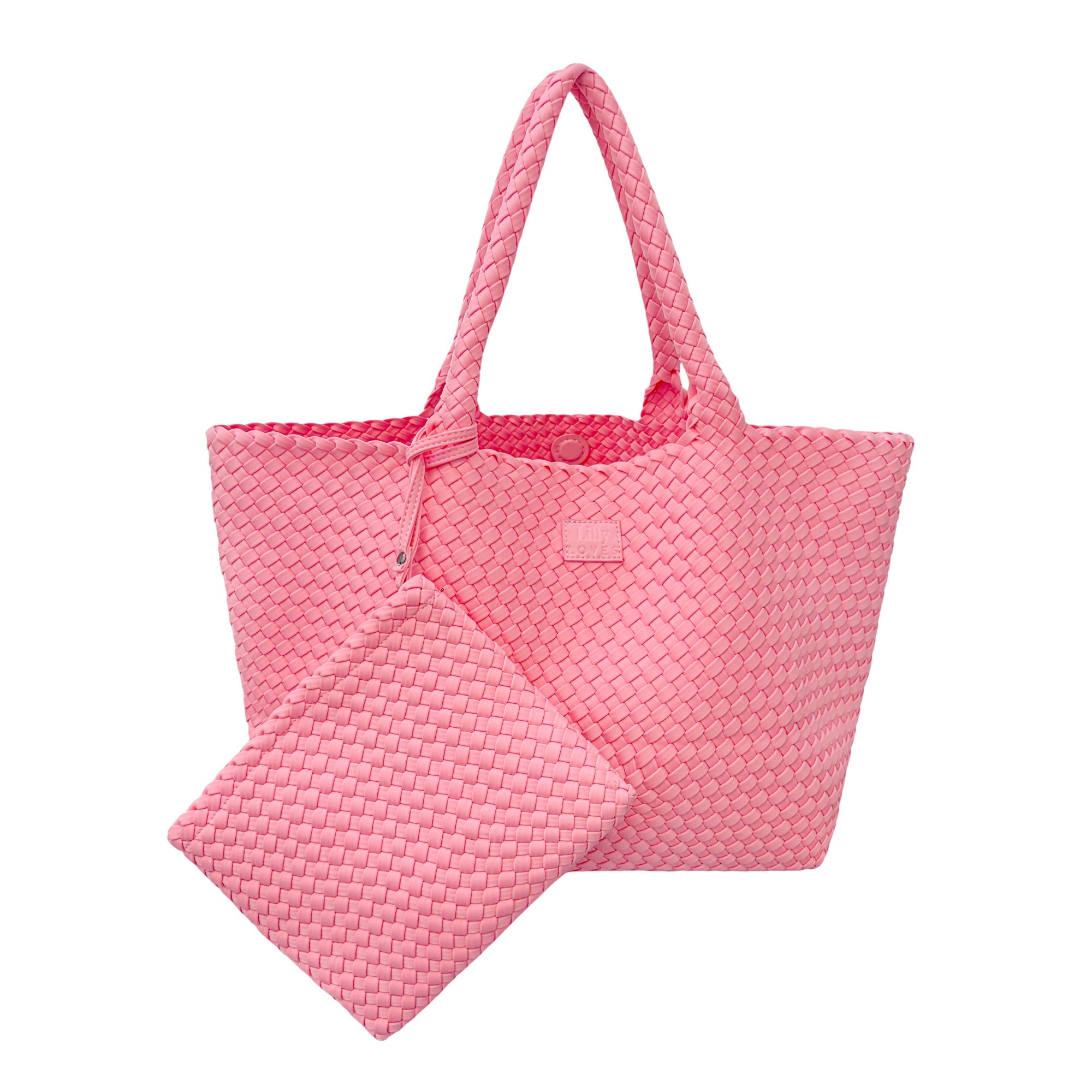 Pink & Geen Full of Shit Handbag