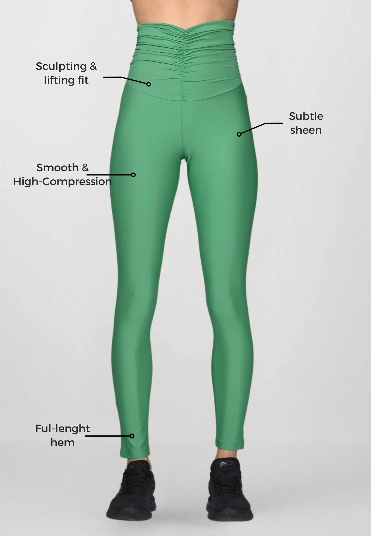 Sculpt High-Waist Leggings - Green