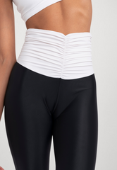 High-Waist Sculpt Leggins Black&White