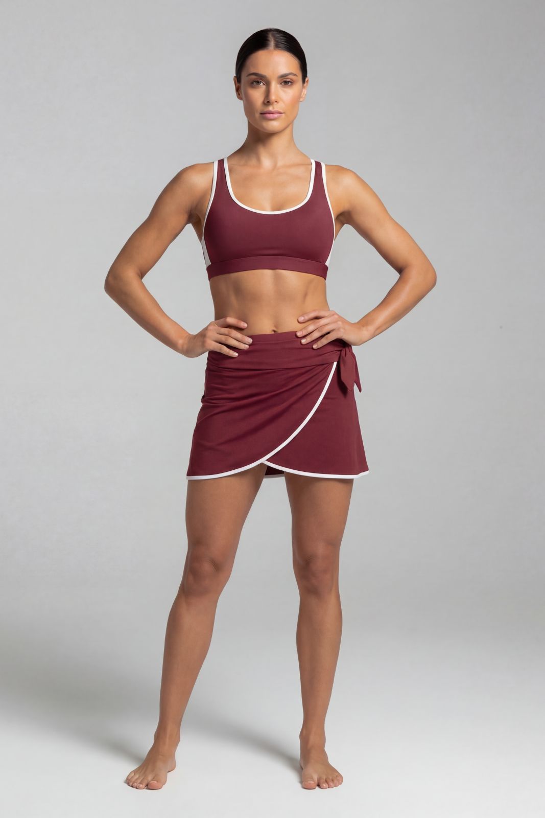 Sports Top ― Red / White