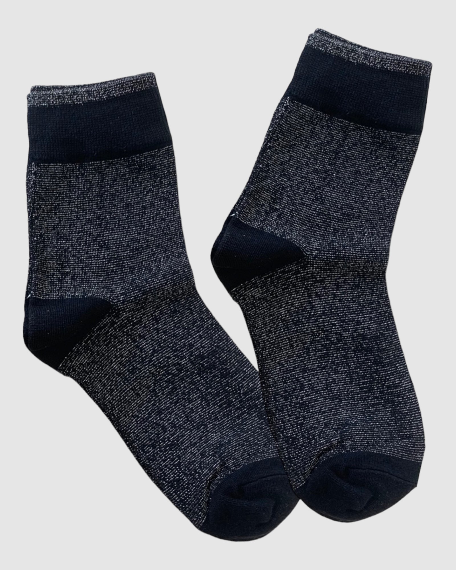 Glitter Socks - Black