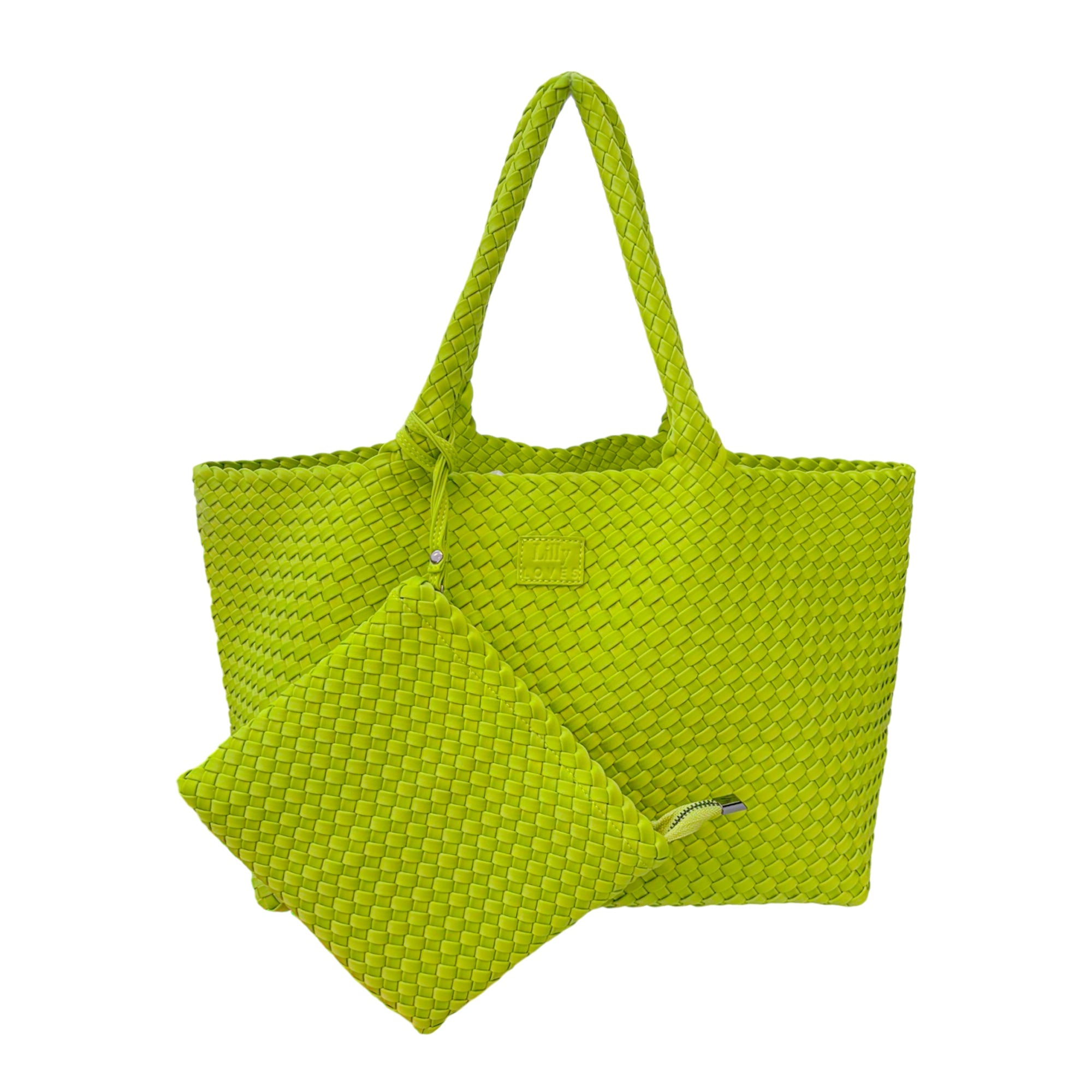 La Dolce Vita Green Handbag