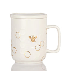 Honey Bee Mug with Lid