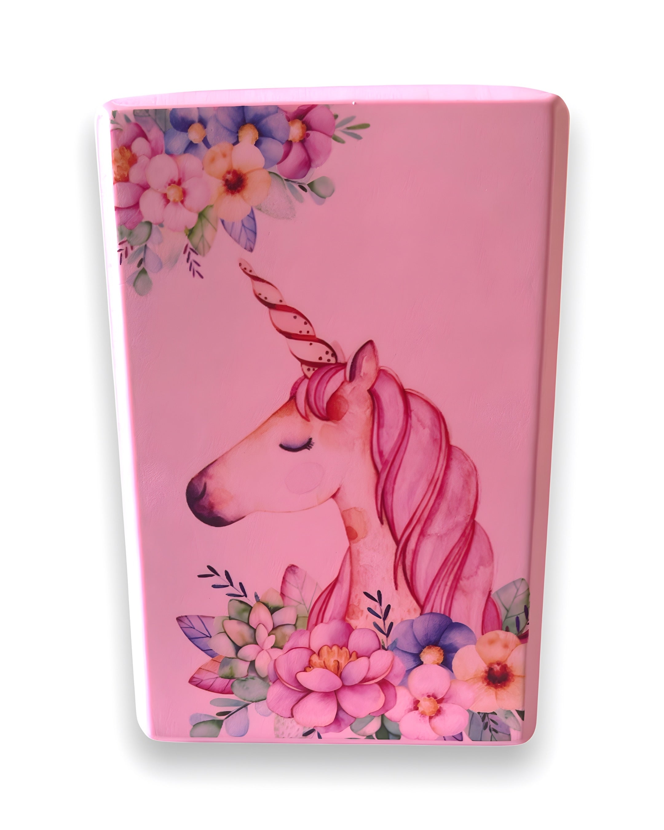 Children's Yoga Block Unicorn Green