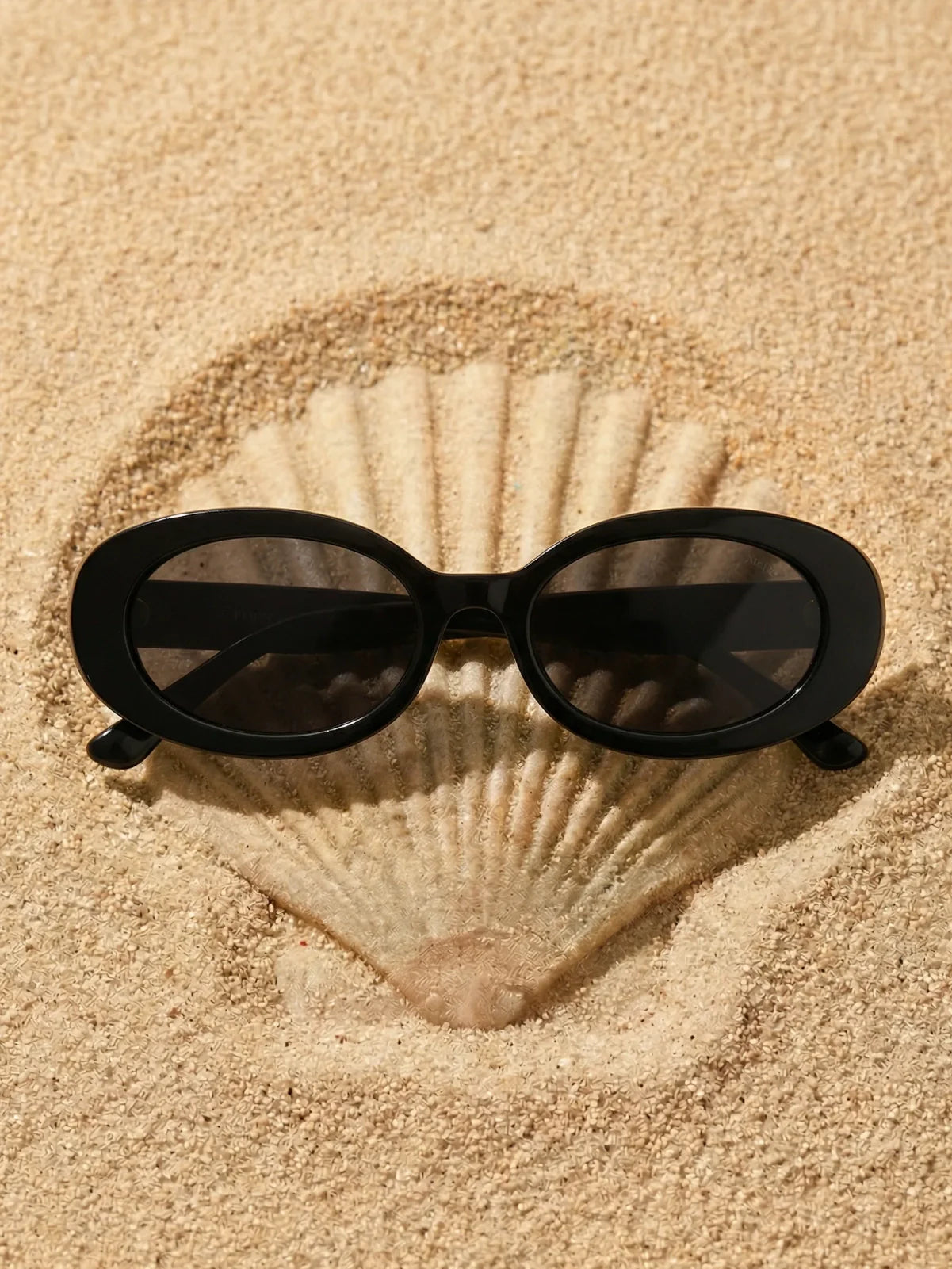 Oceanus X SOJOS Veronica Sunglasses Black