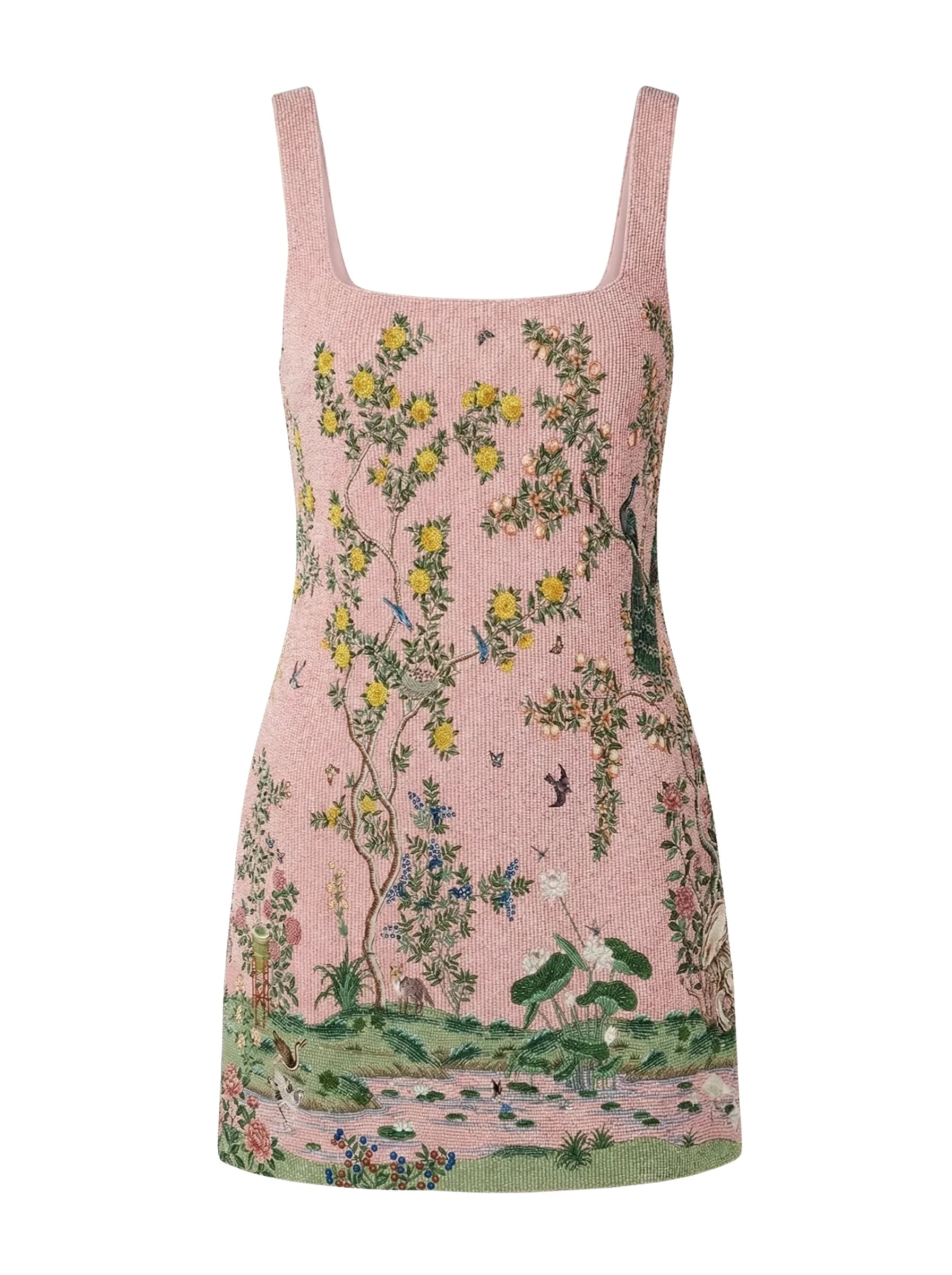Blush Eden Embellished Mini Dress