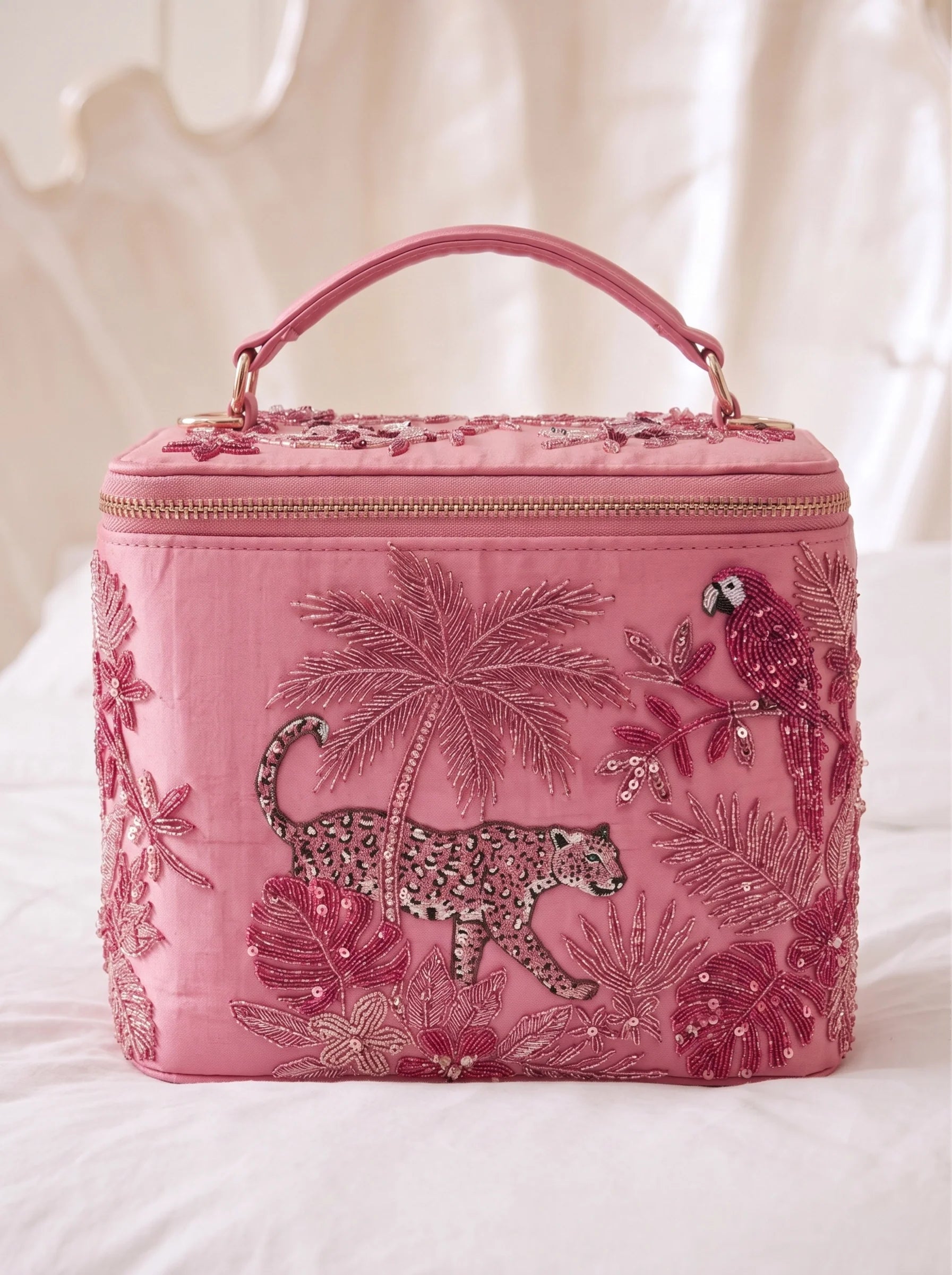 Tropical Pink Vanity Bag