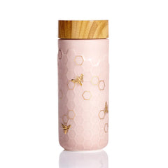 Honey Bee Ceramic Travel Mug