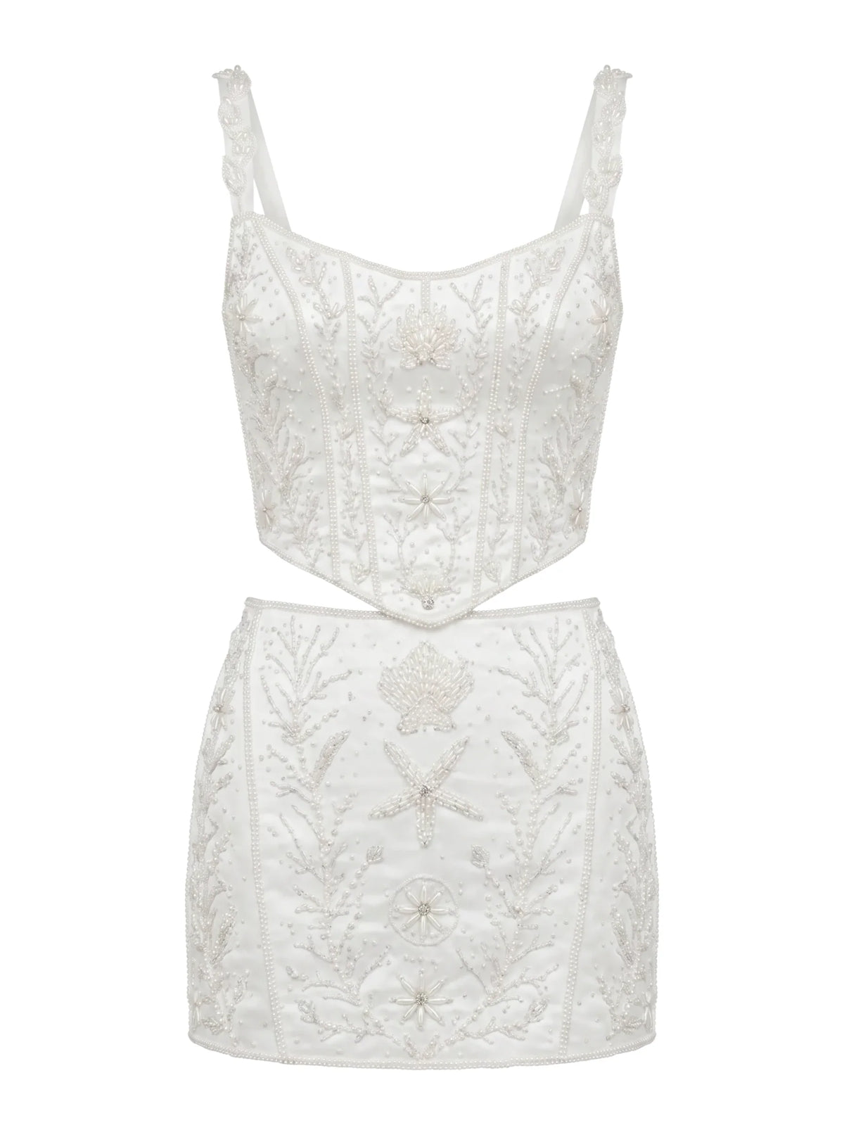 White Starfish Co-Ord Top