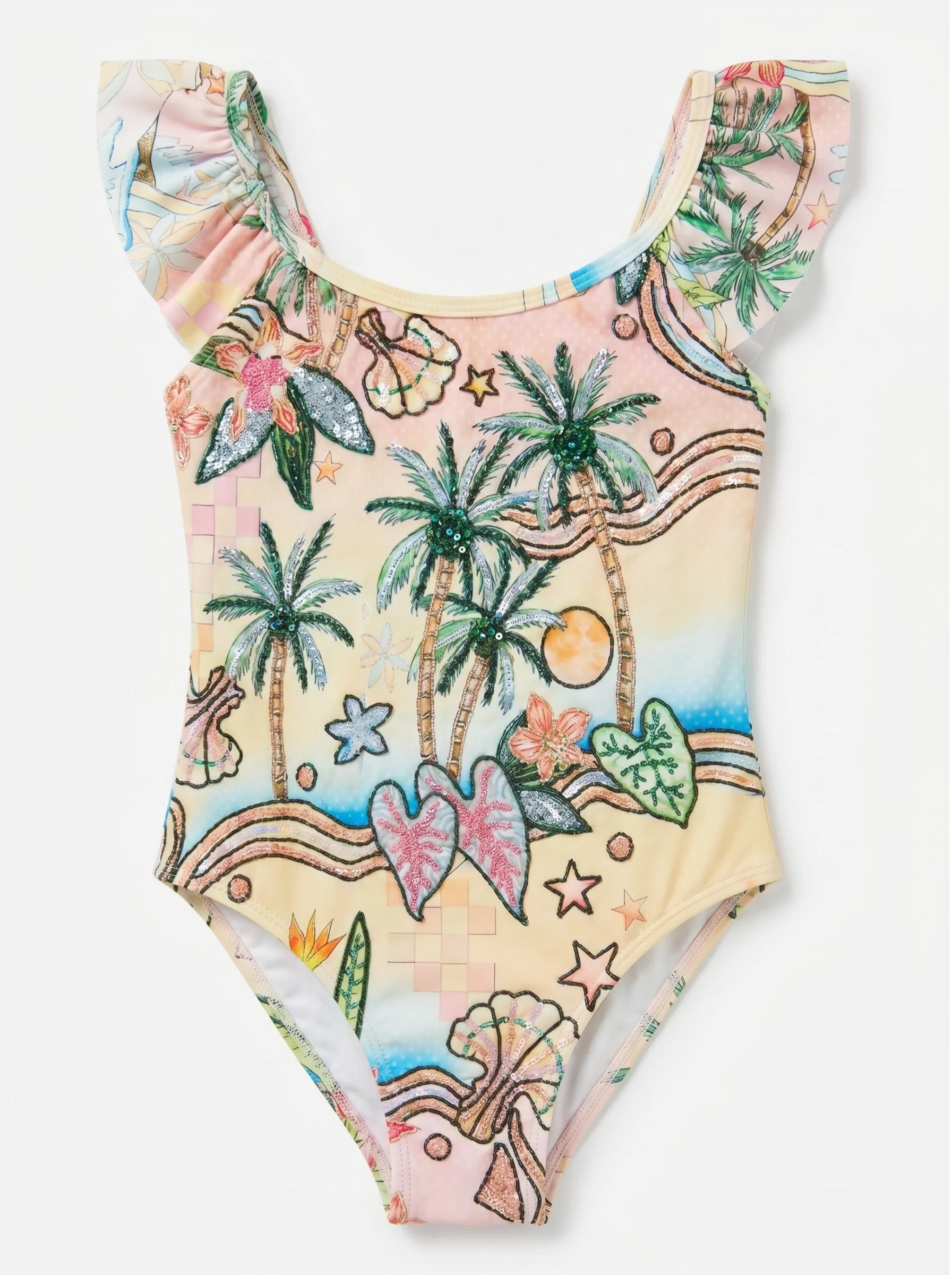 Sunset Beach Kids Swimsuit