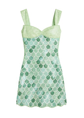 Disney | Oceanus Ariel Lustré Mini Dress