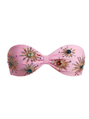 Stella Embellished Bandeau Bikini Top