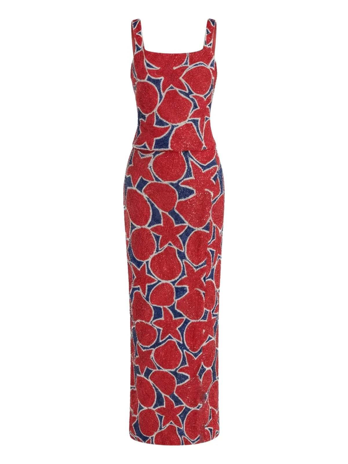 Sea Moscow Long Co-Ord Top Multi Colour
