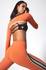 TAPER LEGGING - SAFFRON