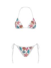 Zaria Bikini Bottom White