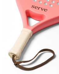 Pastel Peach Padel Racquet
