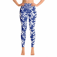 High Waist Yoga Leggings in Animal World