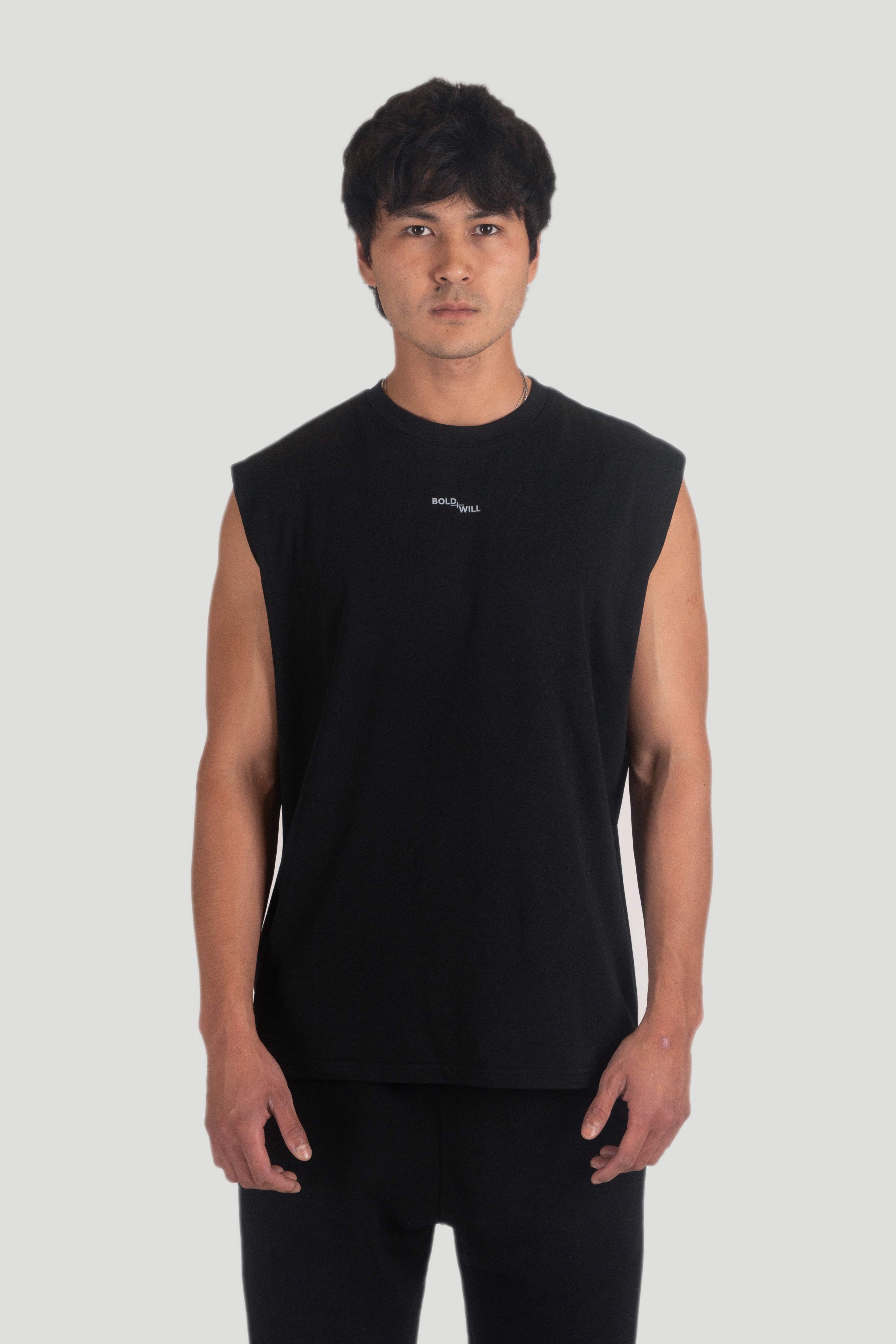 [PF19.Wood] Tanktop - Black