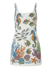 Sea Horse and Fish Mini Dress