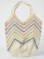 Seaside Pastel Crochet Bag