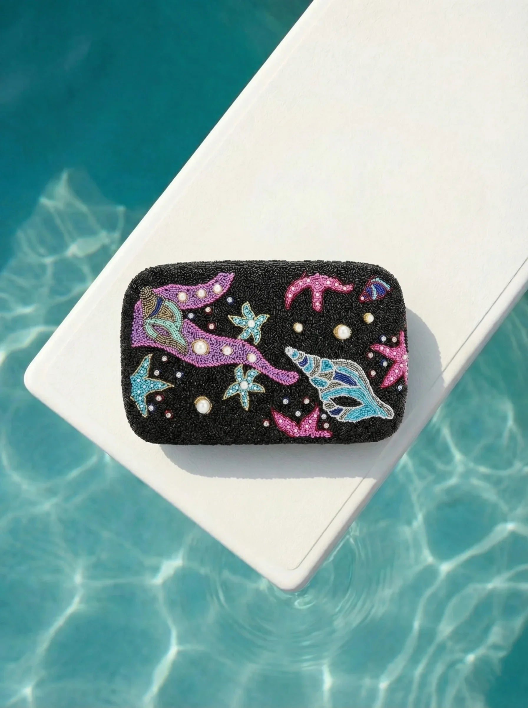 Gilded Coast Pouch - Black