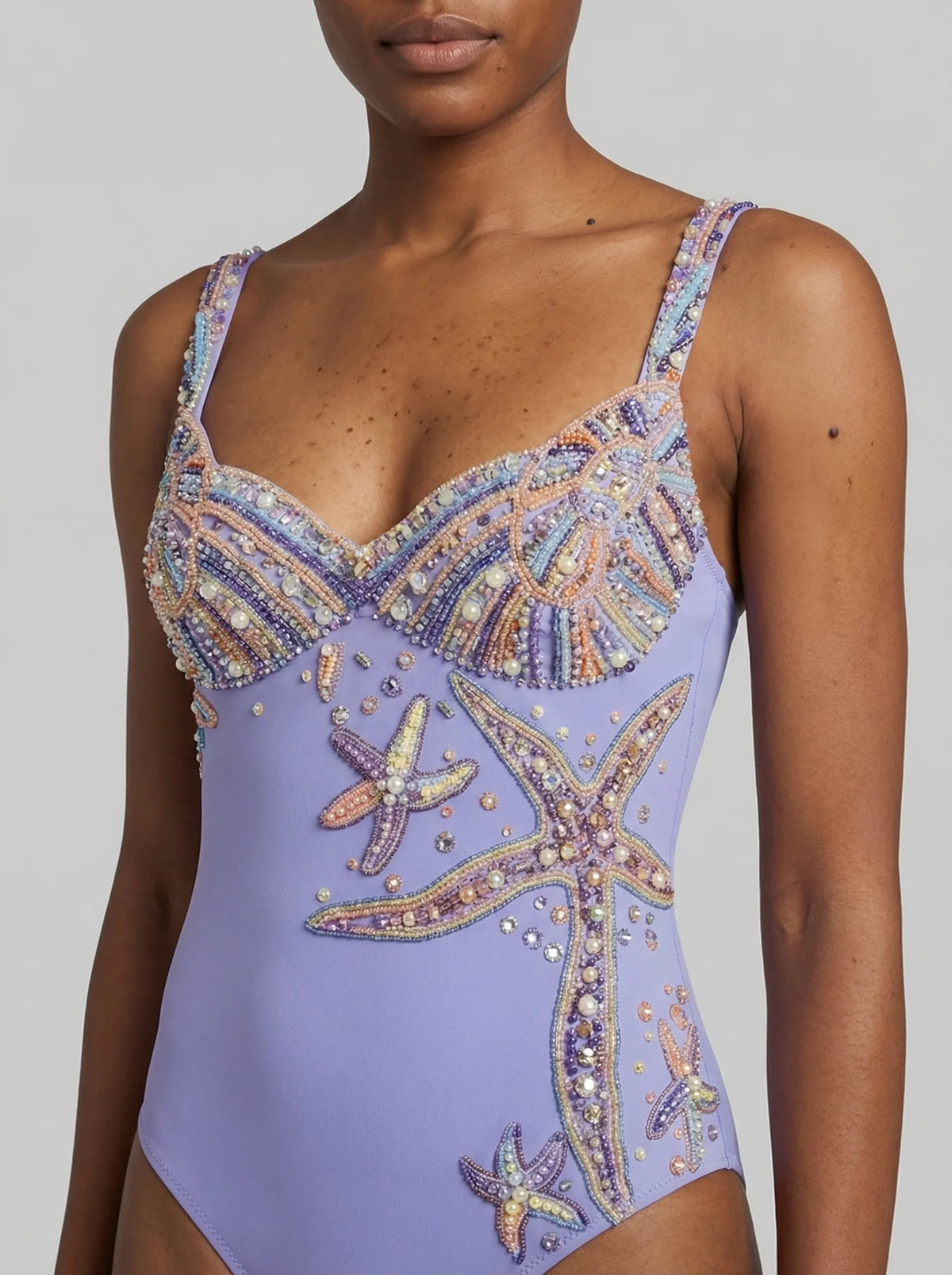 Selene Sea Shell Swimsuit Multi Color