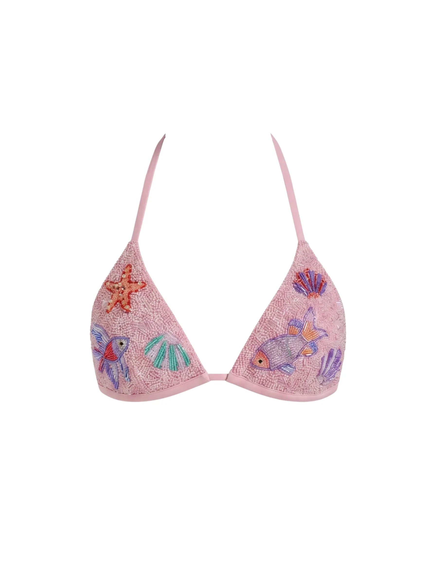 سمراء Samaraa Pink Bikini Top