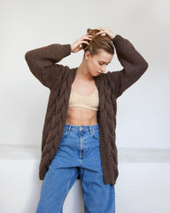 Twisted Erik: Earth Wool Cardigan