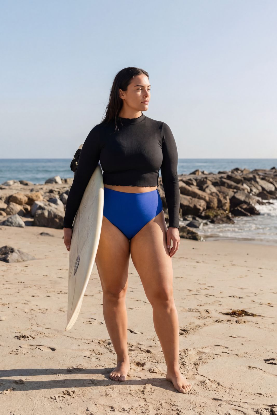 Rash Guard ― Black Rib
