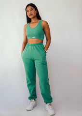 Emerald Green Joggers