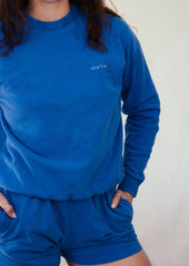 Cobalt Blue Sweatshirt