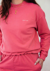 Watermelon Pink Sweatshirt