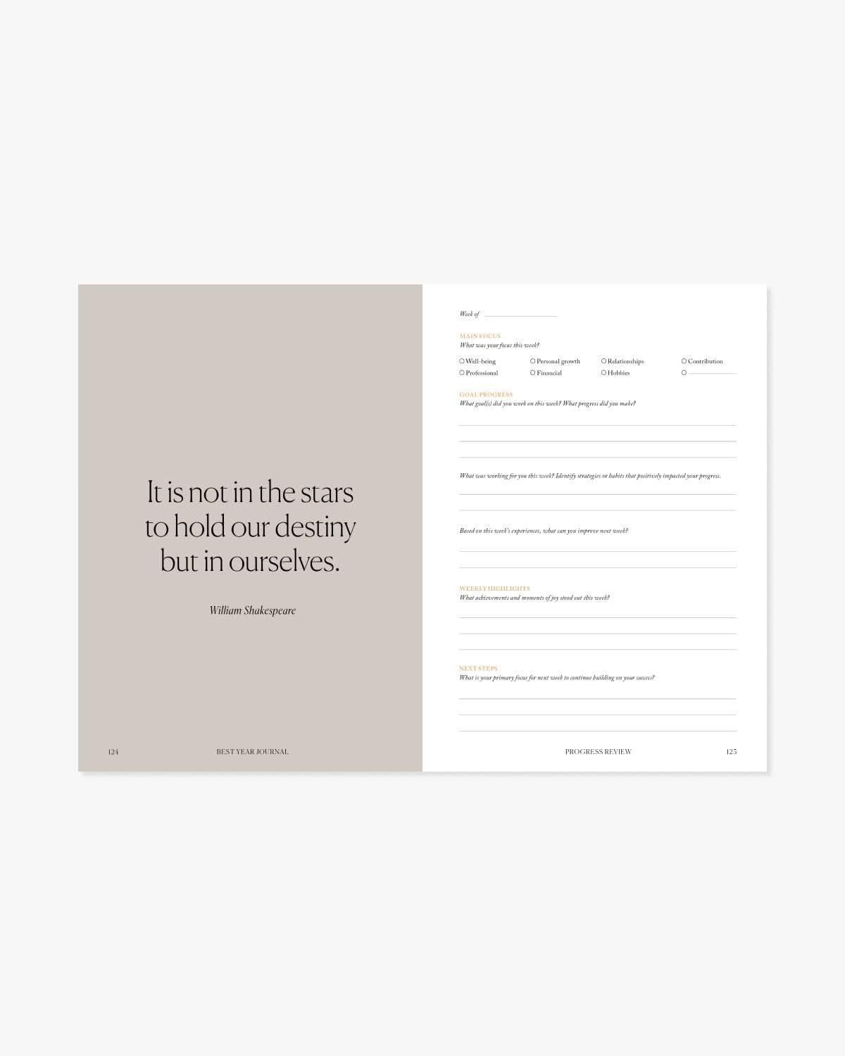 Best Year Journal 3rd Edition (Downloadable) – Blue