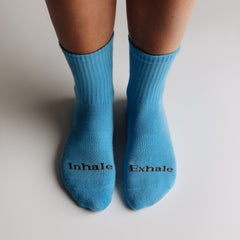Inhale, Exhale Grip Socks