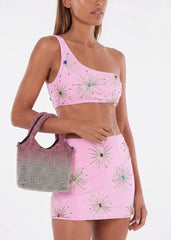 Oceanus Aura Fade Bag in Pink