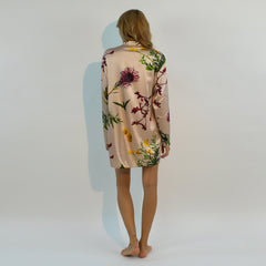 FLYING FLOWER Silk Bomber