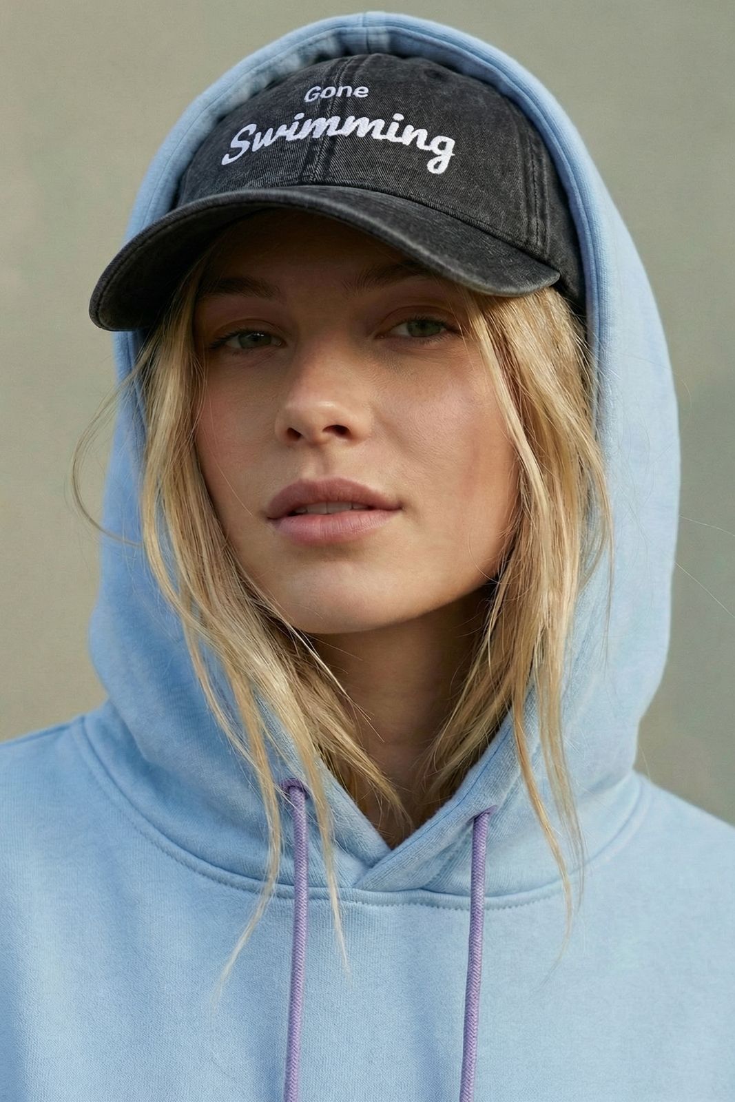 Gone Swimming Vintage Cap