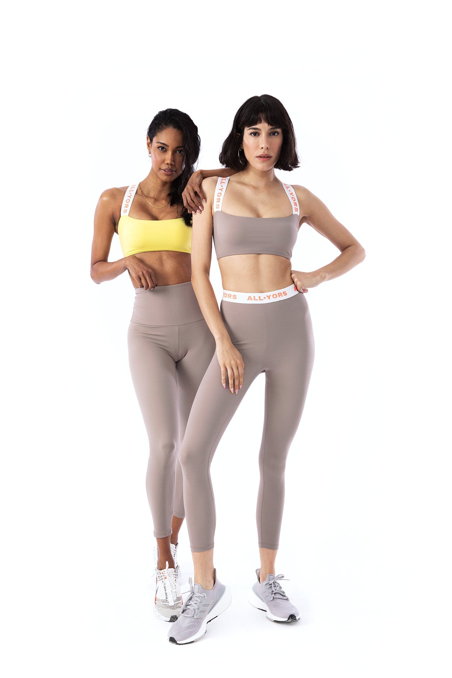 ALLYORS BASIC LEGGINGS - PEBBLE