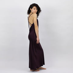 The Lady Silk Maxi Dress