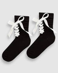 Gifted Satin Ribbon Sock